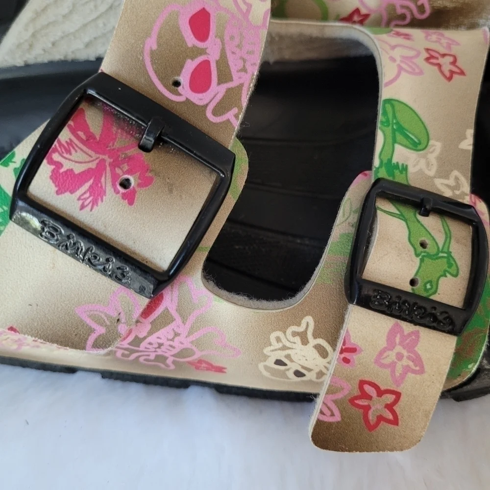 BIRKENSTOCK Floral Straps Sandals